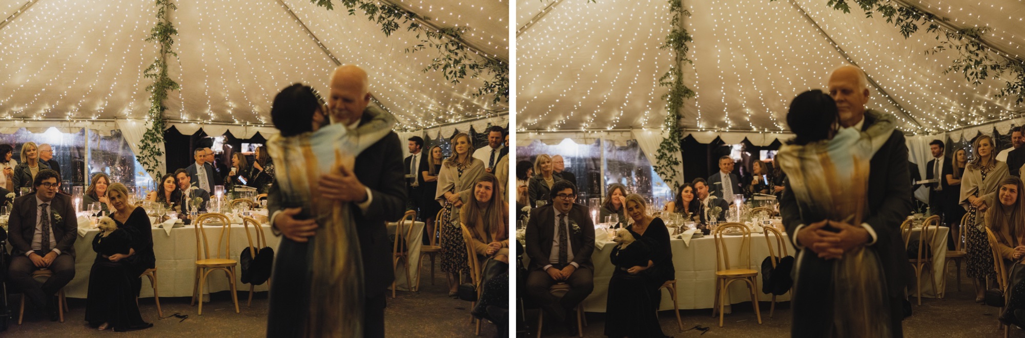luxury wedding tent for elopement or micro wedding; wedding weekend in Oregon