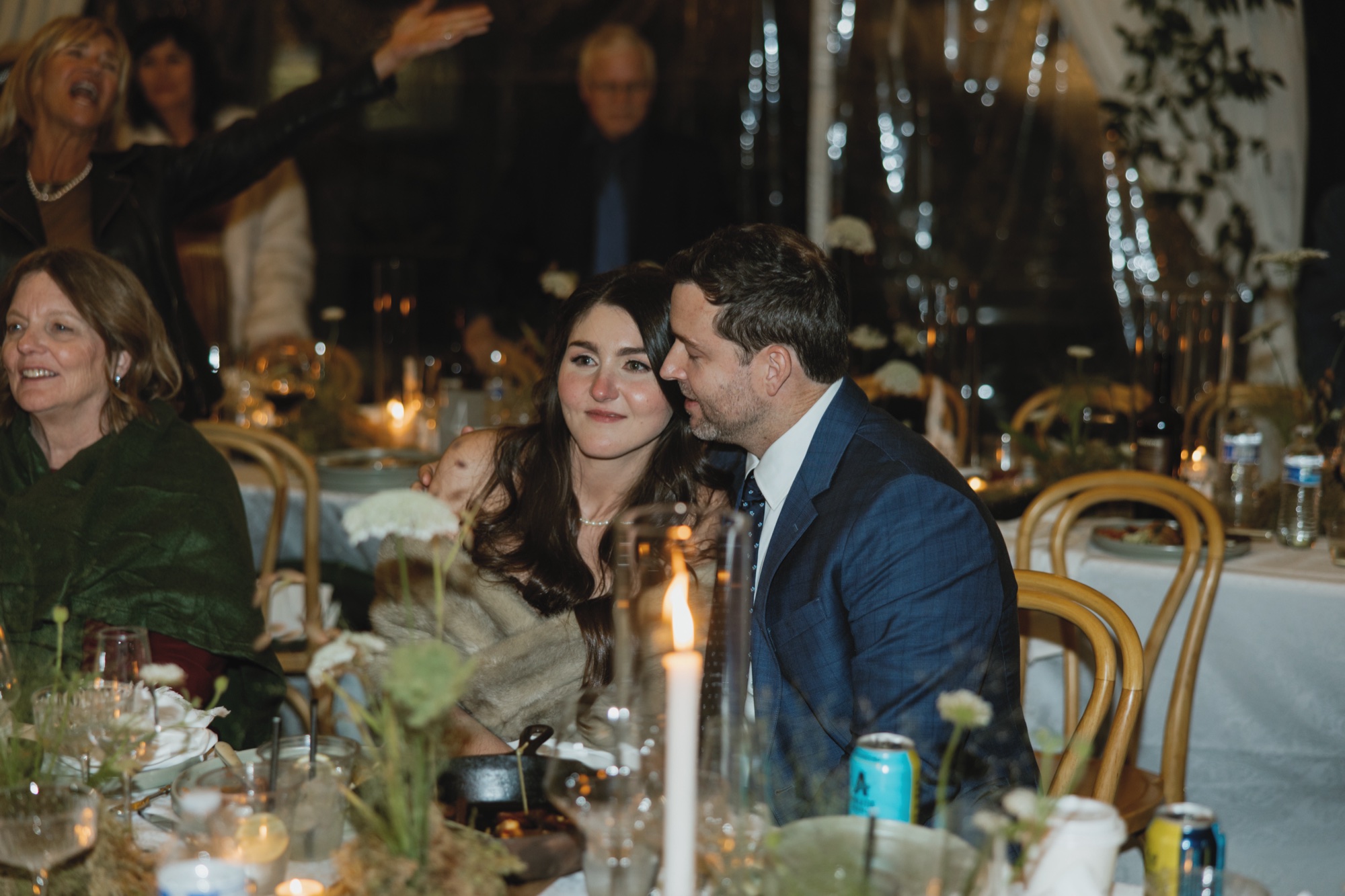 luxury wedding tent for elopement or micro wedding; wedding weekend in Oregon